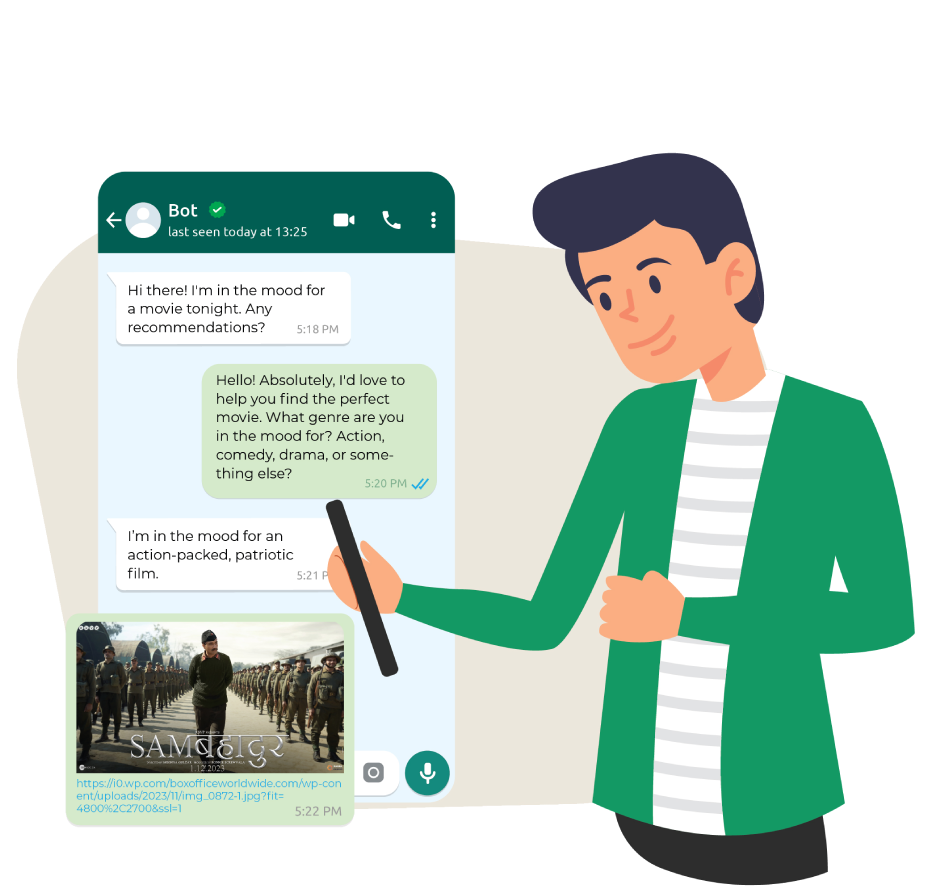 WhatsApp Chat Bot - Engage customers on their preferred platform